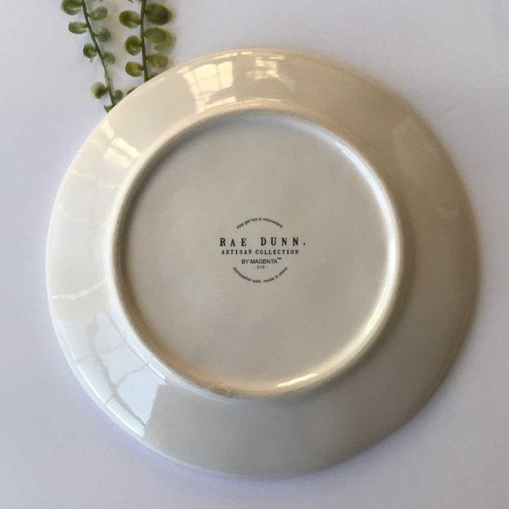 Rae Dunn mug plate set dish coffee cup NEW - Picture 7 of 8